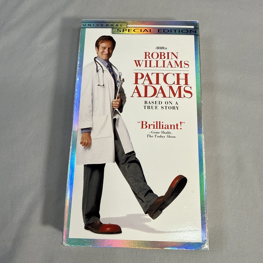 Patch Adams (VHS, 1999, Extra footage/ Special Edition)